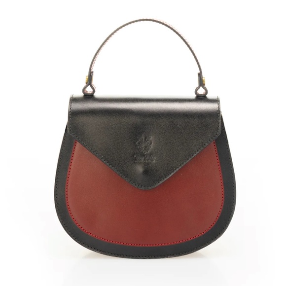 The Italian leather bag, Massimo Castelli shoulder bag - Picture 2 of 5